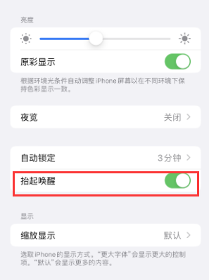 邕宁苹果授权维修站分享iPhone轻点无法唤醒怎么办