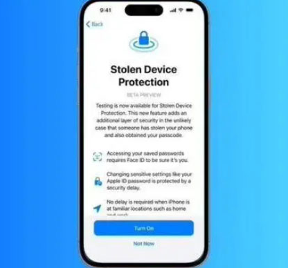 邕宁苹果授权维修店分享被盗设备保护功能开启方法 